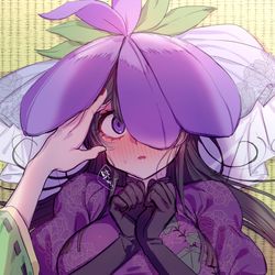 This is a pixiv picture whose title is 👹🍇❤️.