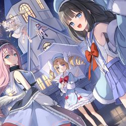 This is a pixiv picture whose title is Astral１周年記念イラスト.