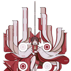 This is a pixiv picture whose title is 霊夢さん。.