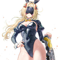 This is a pixiv picture whose title is バニートリガー.