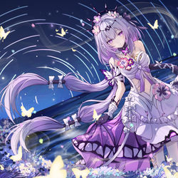 This is a pixiv picture whose title is 百日绘day9---遐蝶.