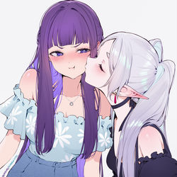 This is a pixiv picture whose title is フリフェル.