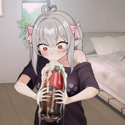 This is a pixiv picture whose title is コーラ.