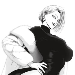 This is a pixiv picture whose title is Emma Frost Fubuki Dress.