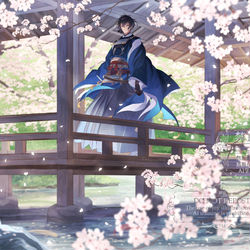 This is a pixiv picture whose title is 桜.