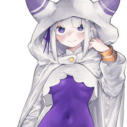 This is a pixiv picture whose title is エミリアかわいい！.