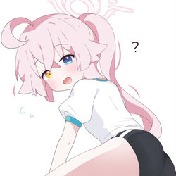 This is a pixiv picture whose title is どうしたの、先生？.