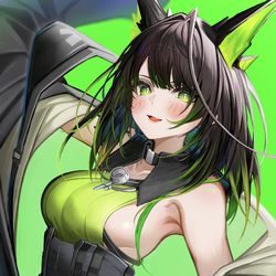 This is a pixiv picture whose title is mon3tr.