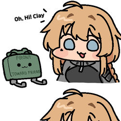 This is a pixiv picture whose title is Clay the Claymore.