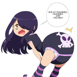 This is a pixiv picture whose title is Bratty chibi Mona.