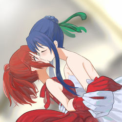 This is a pixiv picture whose title is The Ending I want to see.