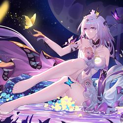 This is a pixiv picture whose title is 遐蝶.