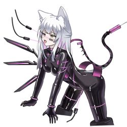 This is a pixiv picture whose title is 恶堕改造过程.