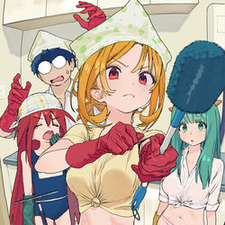 This is a pixiv picture whose title is Cleaning #1.