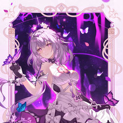 This is a pixiv picture whose title is 我是逆蝶.
