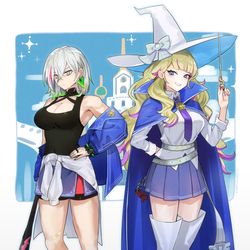 This is a pixiv picture whose title is せんぱい・ザ・ディアベル.