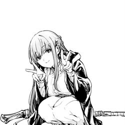 This is a pixiv picture whose title is シュタルク様、ピースピース.