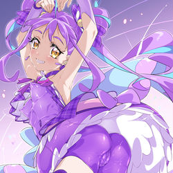 This is a pixiv picture whose title is キュアキュンキュン.