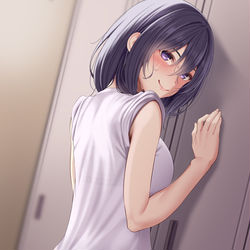 This is a pixiv picture whose title is 体操服シリーズ１.５「天崎（あまさき）さん編」.