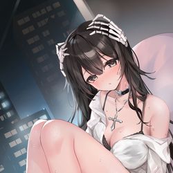 This is a pixiv picture whose title is クーラー壊れた….