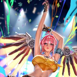 This is a pixiv picture whose title is Mercy.