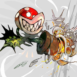 This is a pixiv picture whose title is パックンフラワー.