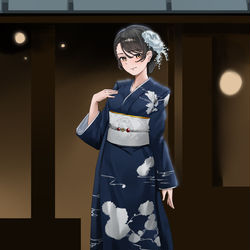 This is a pixiv picture whose title is 女囚.