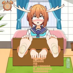 This is a pixiv picture whose title is 小鹿的挠痒游戏2.
