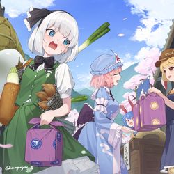 This is a pixiv picture whose title is 買い出し.