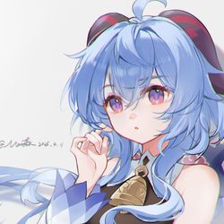 This is a pixiv picture whose title is Day 6 甘雨.