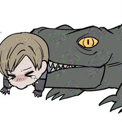 This is a pixiv picture whose title is バイオの落描きまとめ.