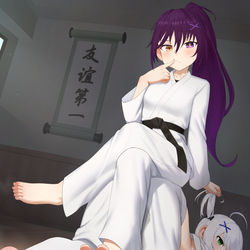 This is a pixiv picture whose title is 友谊比赛 埃菲胜利      【约稿】.