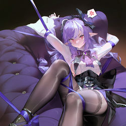 This is a pixiv picture whose title is 摸鱼.