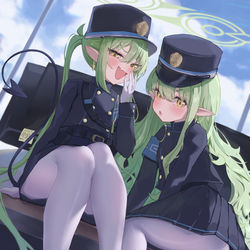 This is a pixiv picture whose title is シュポガキ💚💚.