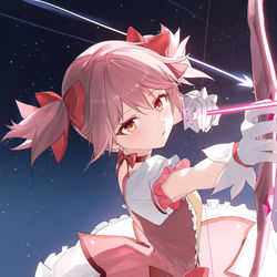 This is a pixiv picture whose title is ９　まどか.