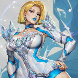 This is a pixiv picture whose title is Emma Frost.