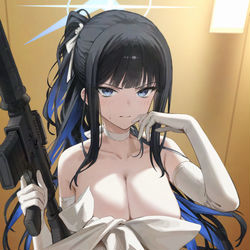 This is a pixiv picture whose title is サオリドレス.