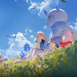 This is a pixiv picture whose title is フィービー(昼）.