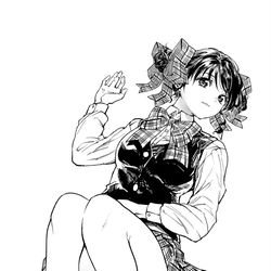 This is a pixiv picture whose title is 鳴沢唯.