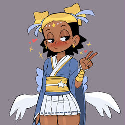 This is a pixiv picture whose title is Aika Kimono.