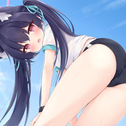 This is a pixiv picture whose title is 体操服セリカ.