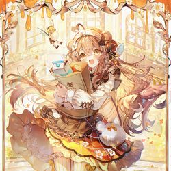 This is a pixiv picture whose title is Honey Party🍯.
