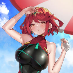 This is a pixiv picture whose title is Pyra.