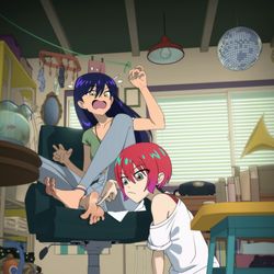 This is a pixiv picture whose title is *Poke*.