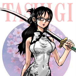 This is a pixiv picture whose title is チャイナドレスたしぎ.