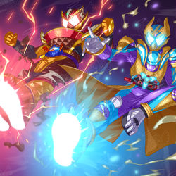 This is a pixiv picture whose title is ソルベ＆フラッペ.