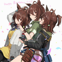 This is a pixiv picture whose title is 𝑯𝒂𝒑𝒑𝒚 𝑩𝒊𝒓𝒕𝒉𝒅𝒂𝒚.