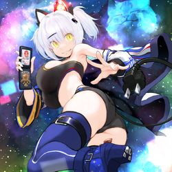 This is a pixiv picture whose title is パト猫さん たんじょーびおめでとー ５さい！.