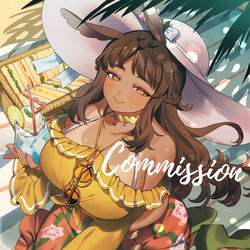This is a pixiv picture whose title is Commission.