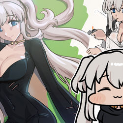 This is a pixiv picture whose title is ナオ・マリオッタ・ブラデイリ.